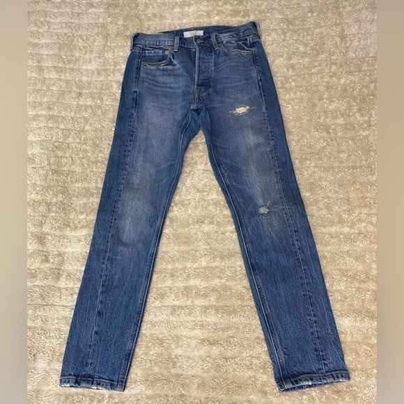 Levi’s Altered 501 Skinny jeans Size 26x28 - Picture 1 of 8